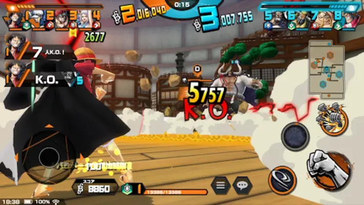 ONE PIECE バウンティラッシュ - アクションゲーム android App screenshot 0