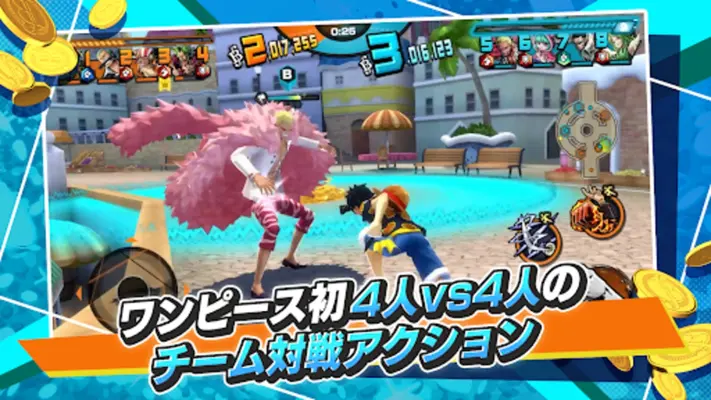 ONE PIECE バウンティラッシュ - アクションゲーム android App screenshot 4